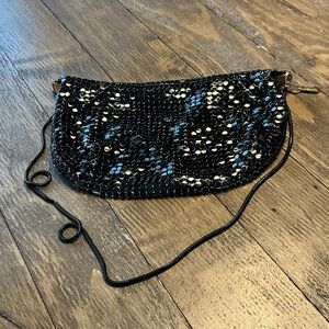 Black Sequin Women's Bag